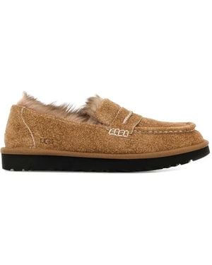 UGG Ellis Suede Loafers - Brown