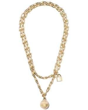 Tiffany & Co. 18kt Yellow Gold Tiffany City Hardwear Wrap Necklace - Metallic