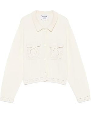 Kujten Xenia Cardigan - White