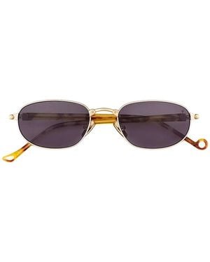 Eyepetizer Occhiali Da Sole Riad Ovali - Metallizzato
