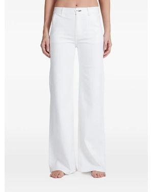 ASKK NY Jean À Coupe Ample - Blanc