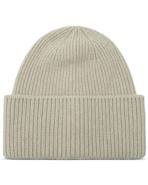 Destin Gerippte Beanie - Natur