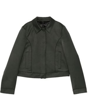 Tom Ford Veste Crop À Col - Green