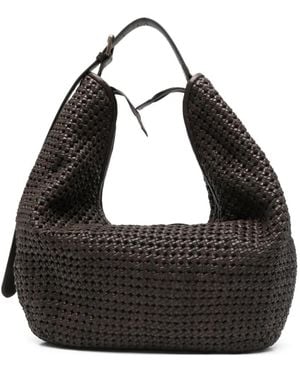 Officine Creative Vicky 002 Buckle Shoulder Bag - Black