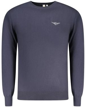 Esercito 1659 Pullover Mit Logo-Stickerei - Blau