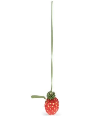 Loewe Strawberry Coin Purse - White