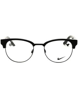 Nike Browline-Frame Glasses - Black