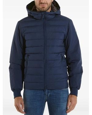 Rossignol Quilted Hooded Jacket - Blue