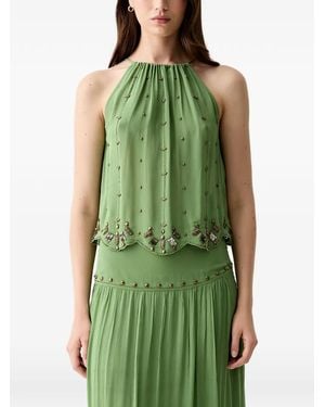 INTROPIA Clarisa Blouse - Green