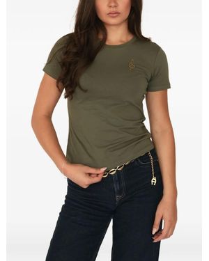 Madison Maison X On/Off Essentials Music Is The Answer T-Shirt - Green