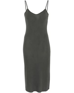 Soeur Spaghetti Strap V-Neck Dress - White