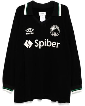 Doublet Team Spiber Pullover - Schwarz