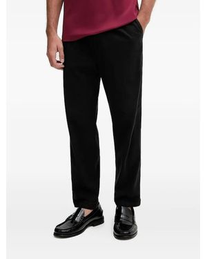 BOSS Pantaloni Con Ricamo - Nero