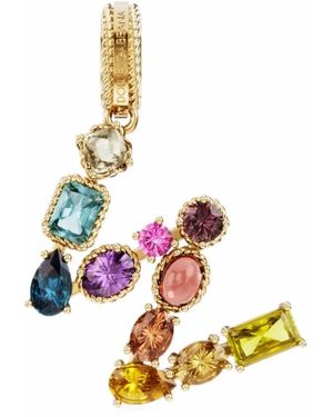 Dolce & Gabbana Collana Con Pendente W - Metallizzato