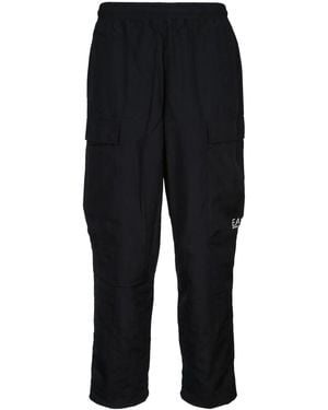 EA7 Cargo Track Pants - Black
