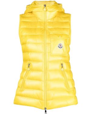 Moncler Glygos Gilet - Yellow
