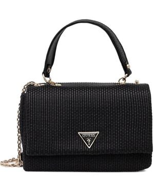 Guess Etel textured crossbody bag - Negro