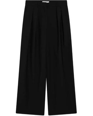 Frankie Shop Ripley Pleated Trousers - Black