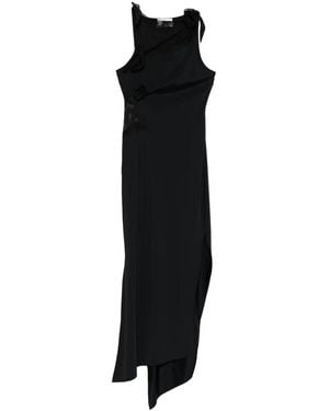 Coperni Sleeveless Midi Dress - Black