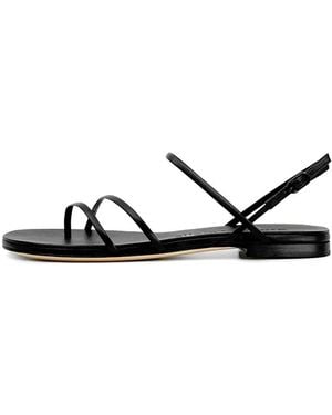 STUDIO AMELIA Helix Multi-Strap Sandals - Black