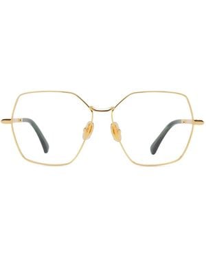 Max Mara Eyewear Occhiali Geometrici - Metallizzato