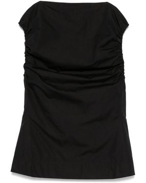 TOTEME Gathered Top - Black