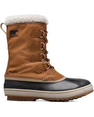 Sorel Kamelbrauner Wasserdichter Nylon-Winterstiefel