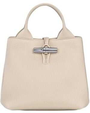 Longchamp Le Roseau S Handbag - Natural