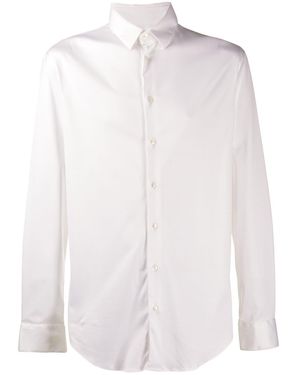 Giorgio Armani Classic Plain Shirt - White