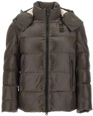 Blauer Kiernan Quilted Down Jacket - Brown