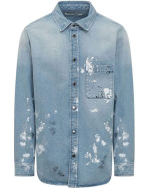 DARKPARK Victor Denim Shirt - Blue