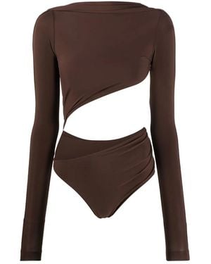 Jacquemus Asymmetrische Body - Bruin