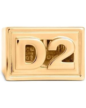 DSquared² D2 Statement Ring - Natural