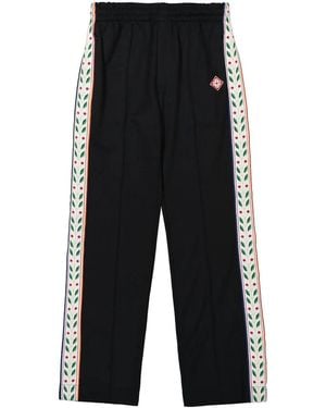 CASABLANCA Laurel トラックパンツ - ブラック