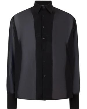 Gcds Georgette Shirt - Black