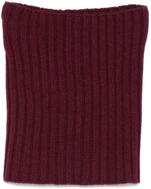 Dell'Oglio Ribbed Cashmere Neck Warmer - Purple