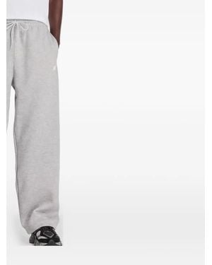 New Balance Sport Essentials Fleece Track Trousers - White