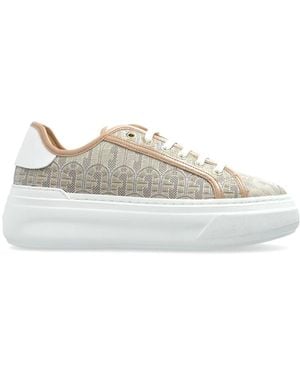 Furla Textured Nuage Sneakers - White