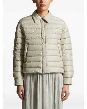 Peserico Quilted Padded Jacket - Grey