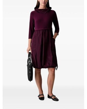Joseph Ribkoff Minikleid Mit Stehkragen Und Kordelzug - Rot