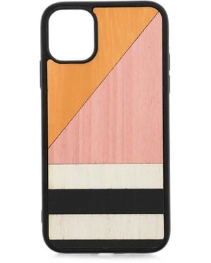 Wood'd Coque D'Iphone 11 Ratio - Noir