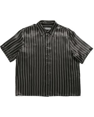 Louis-Gabriel Nouchi Pinstriped Shirt - Black