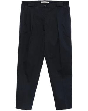 Briglia 1949 Pleated-Detail Tapered Trousers - Blue