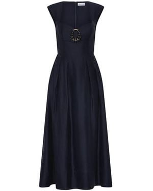 Rebecca Vallance Serenity Midi Dress - Blue