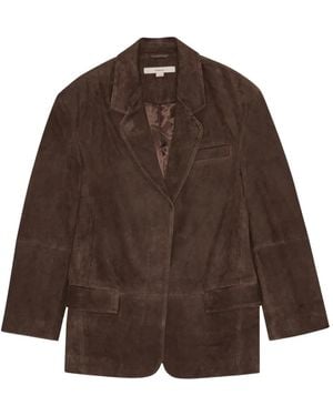 Remain Blazer con hombreras - Marrón