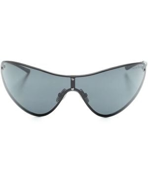 Acne Studios Occhiali Da Sole A Farfalla - Grigio