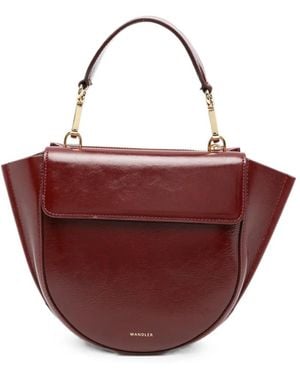 Wandler Mini Hortensia Leather Tote Bag - Red