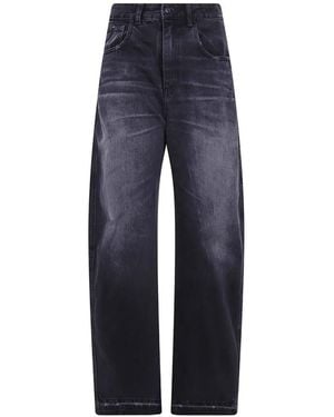 Lois Belt-Loops Jeans - Blue