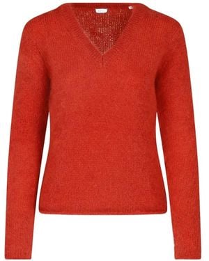Aspesi V-Neck Sweater - Red