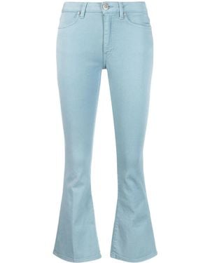 Dondup Bootcut-Jeans Mit Logo - Blau